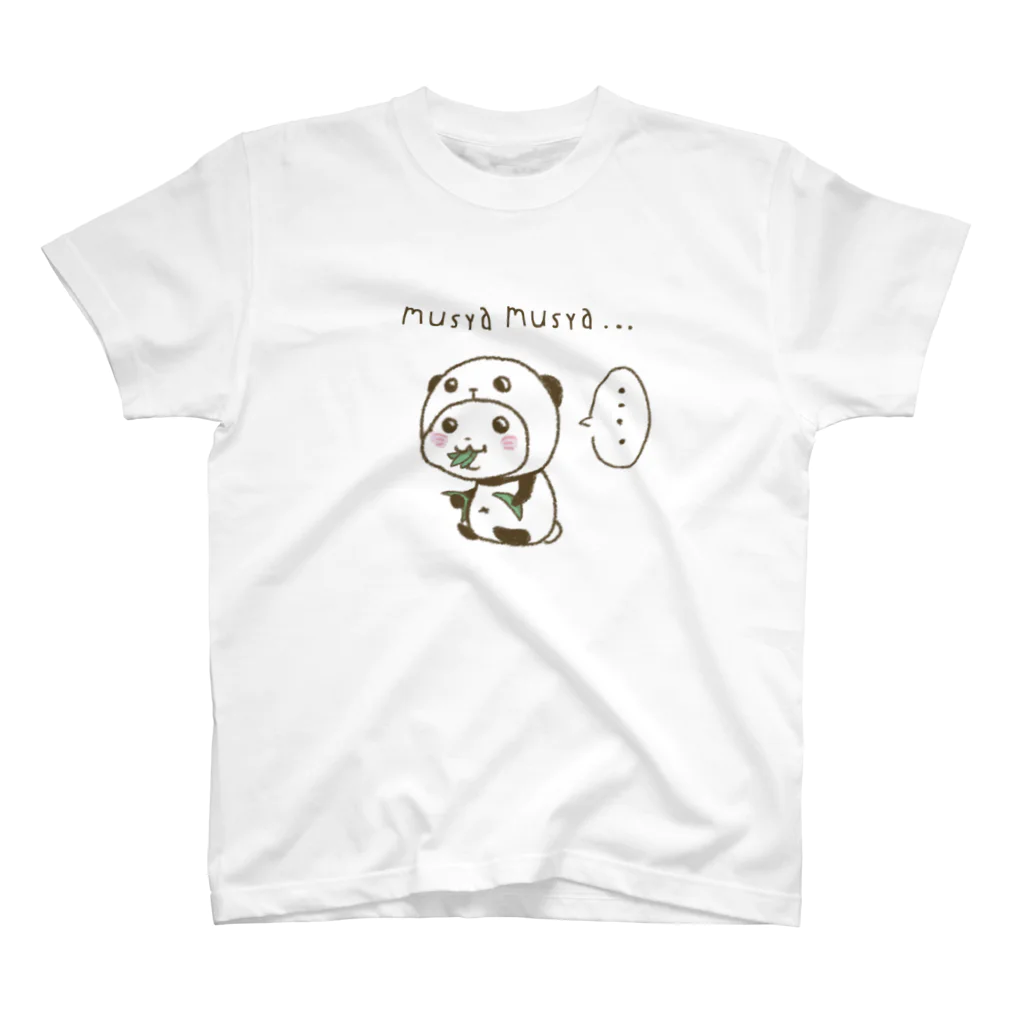 スパイシー千鶴のパンダinぱんだ(むしゃむしゃ) Regular Fit T-Shirt