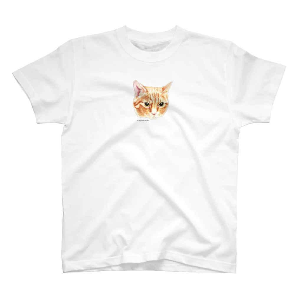 ヒラノマキコの2017.05月ねこ スタンダードTシャツ