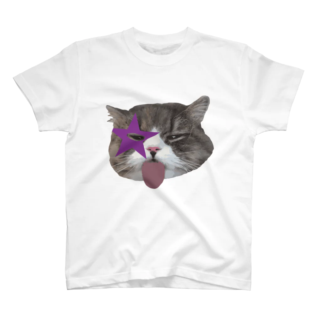 むぎみそ商店のKISS CAT スタンダードTシャツ