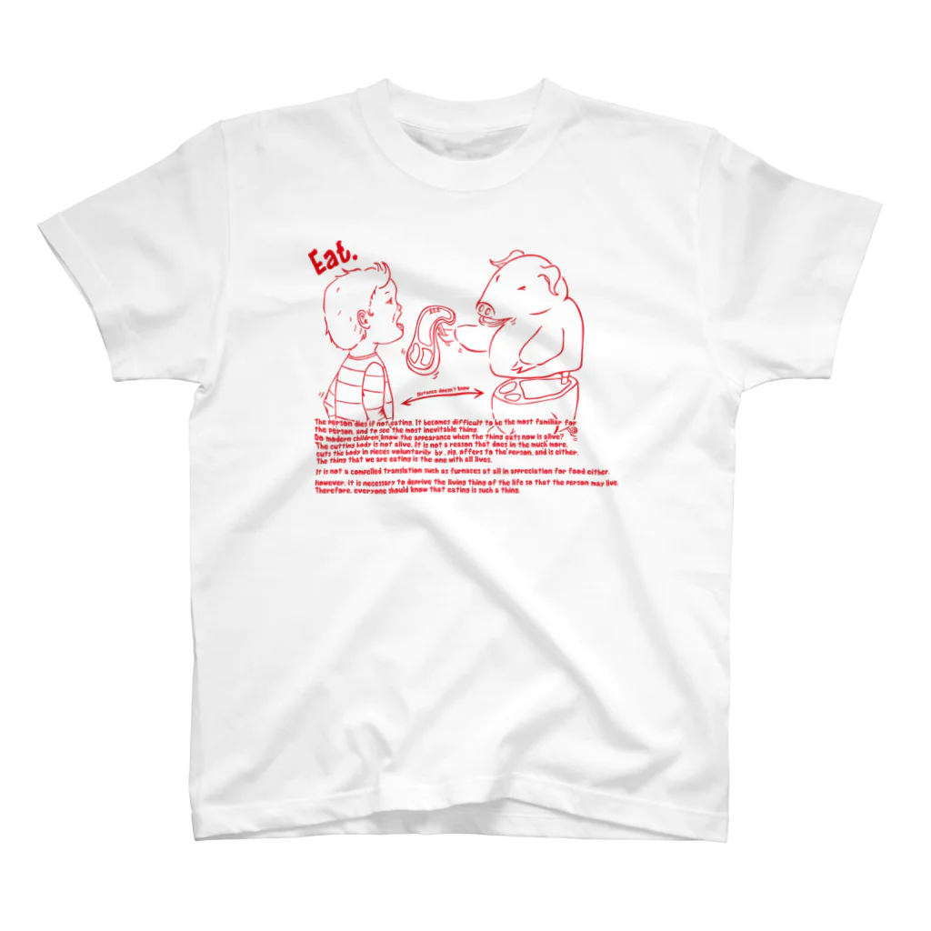 wood3westのEat-Tee スタンダードTシャツ