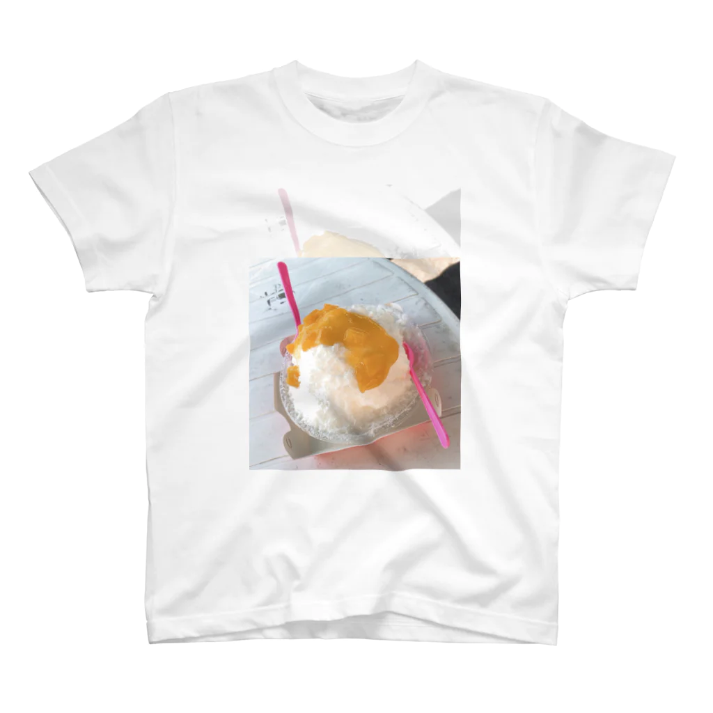 late_nakaのカキ氷 Regular Fit T-Shirt
