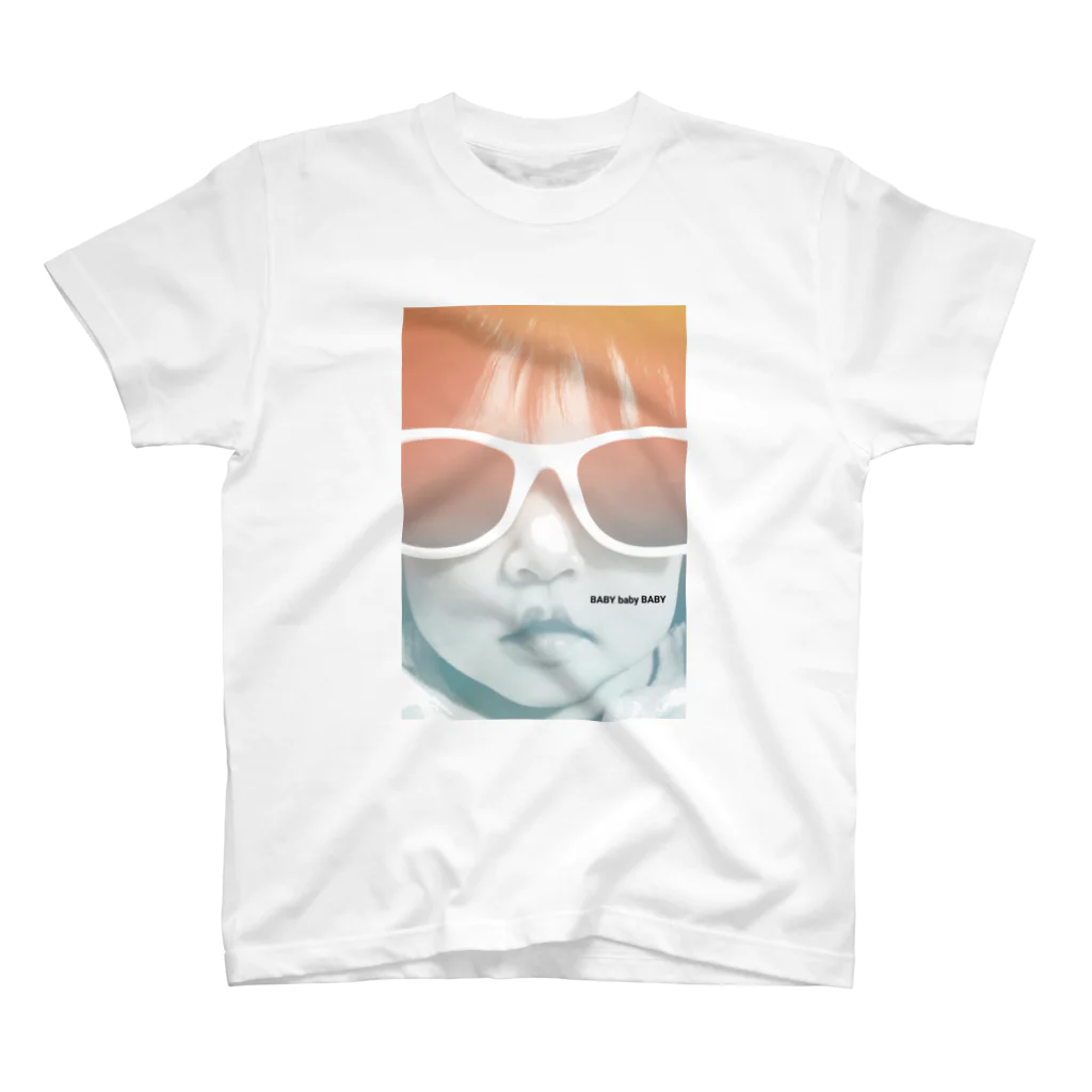 bonpapikoのSunglass Baby スタンダードTシャツ