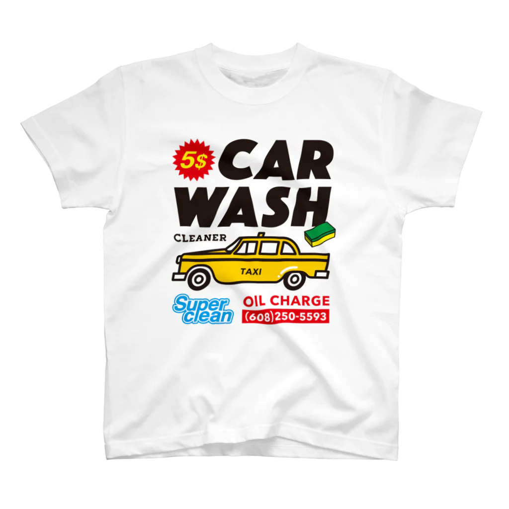 BUSCEMISのCAR WASH スタンダードTシャツ