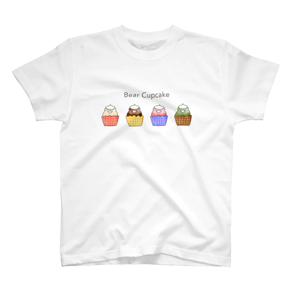 みょーのBear Cupcake スタンダードTシャツ