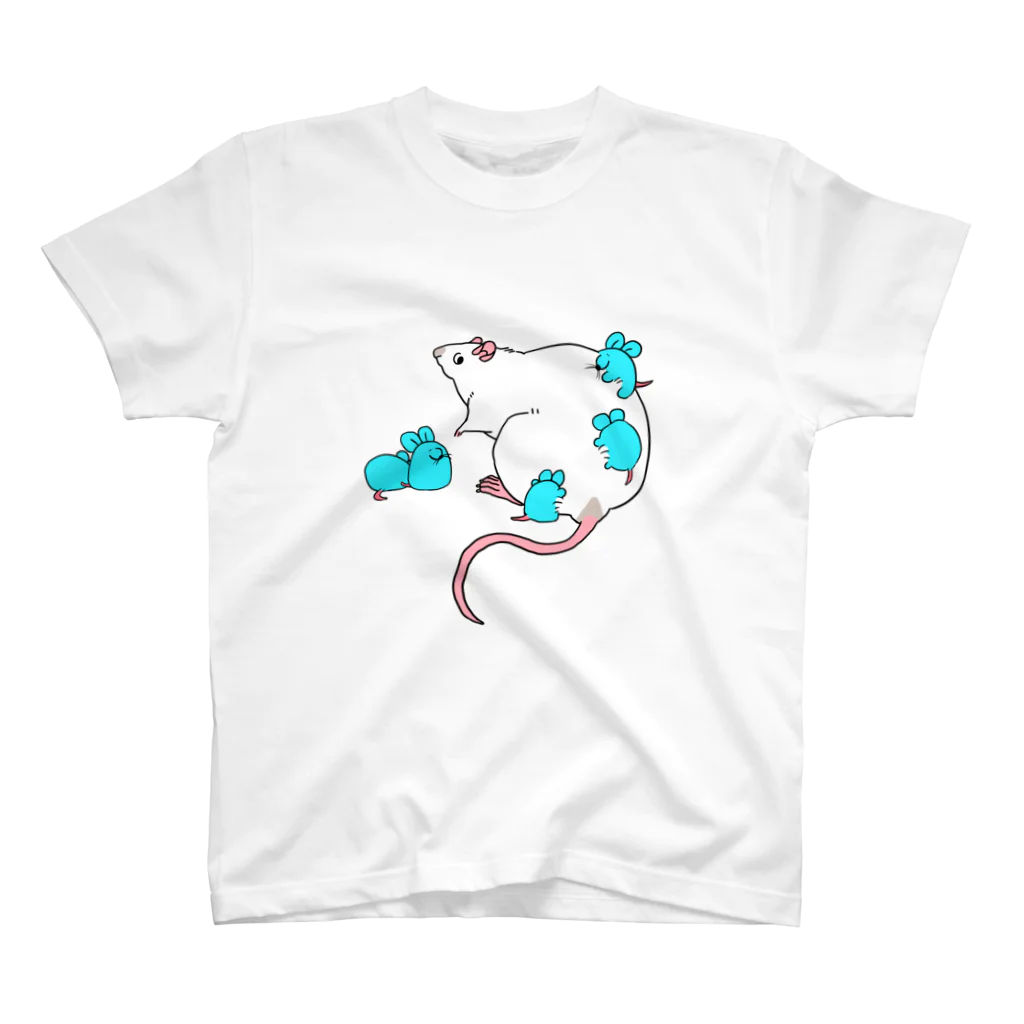 squeak squeakのねずみ と まうす。おしり の かおり スタンダードTシャツ