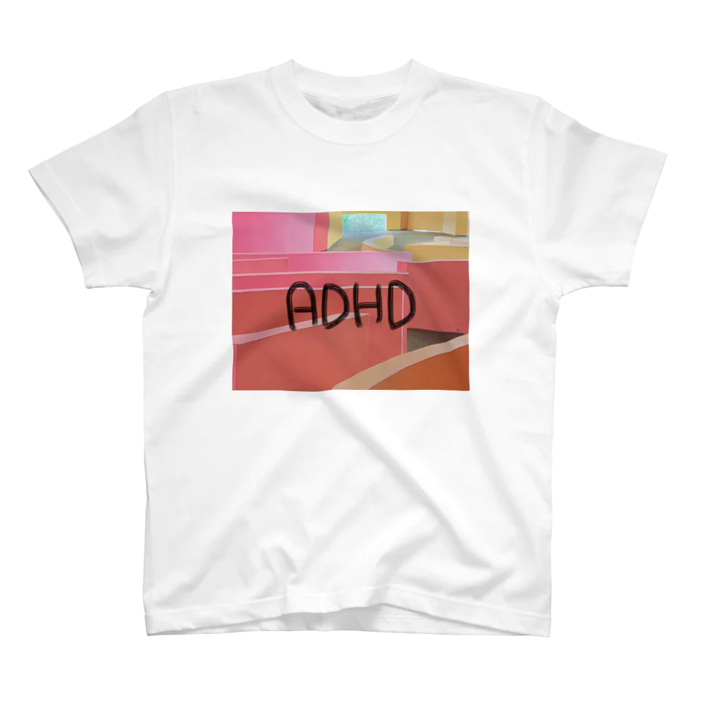 もちもちこんちのA.D.H.D スタンダードTシャツ