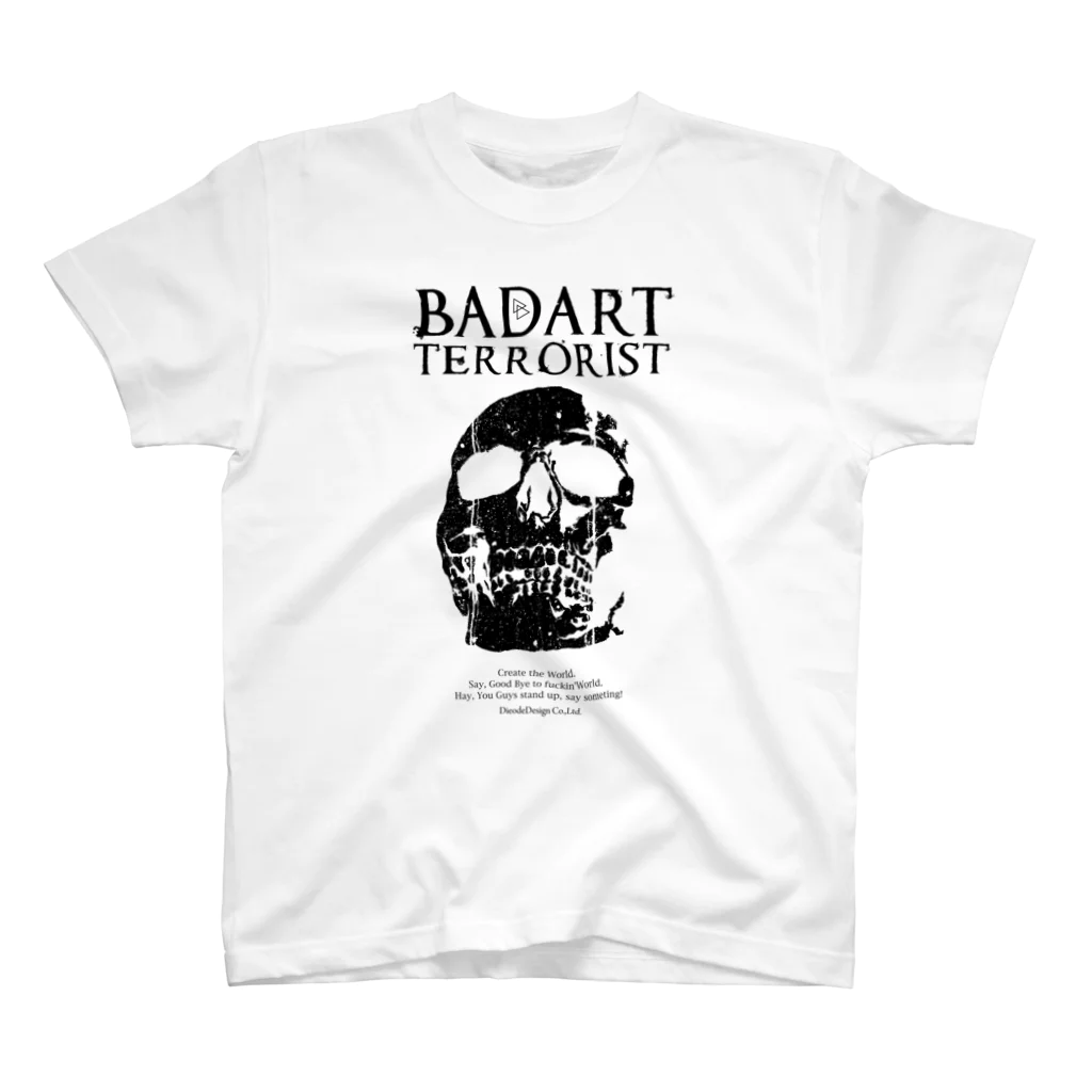 DieodeDesign2022のBATSKULL スタンダードTシャツ