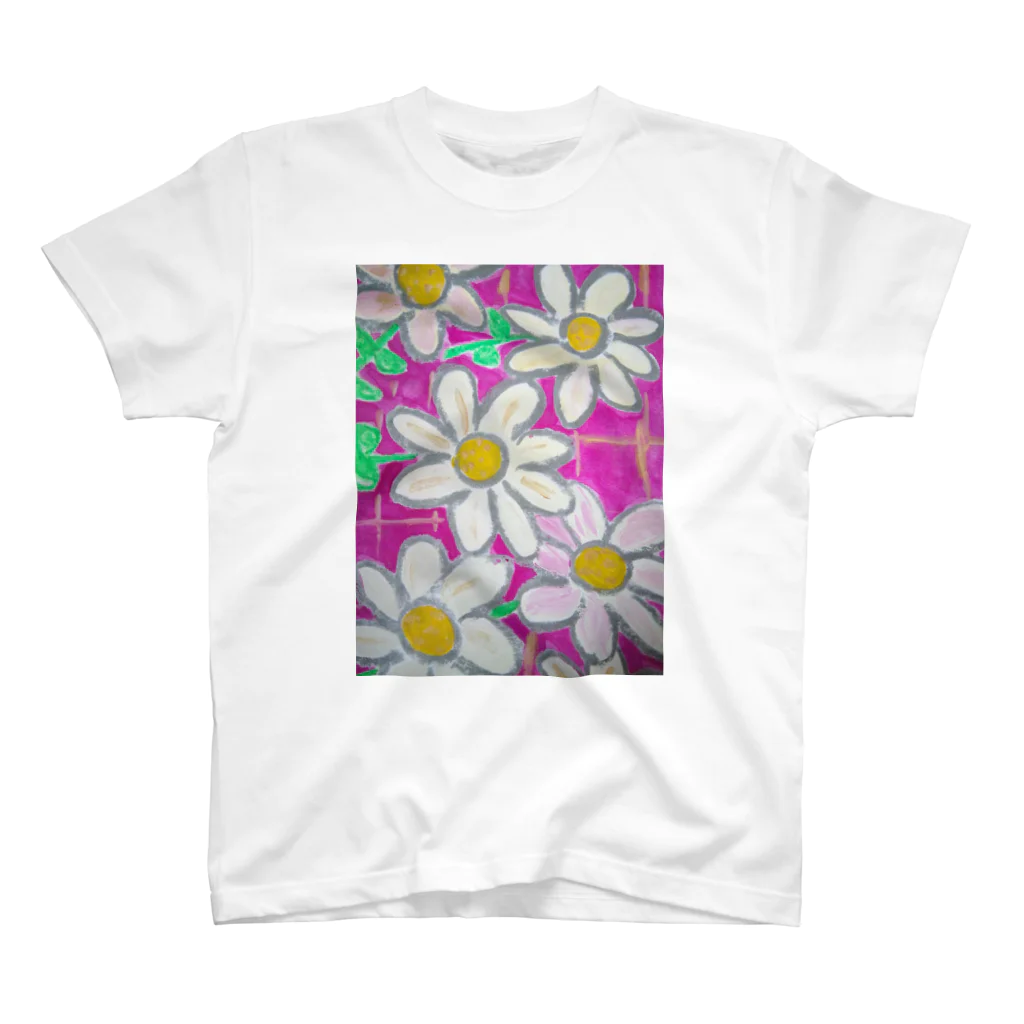 hirakoARTのかわいい花 Regular Fit T-Shirt