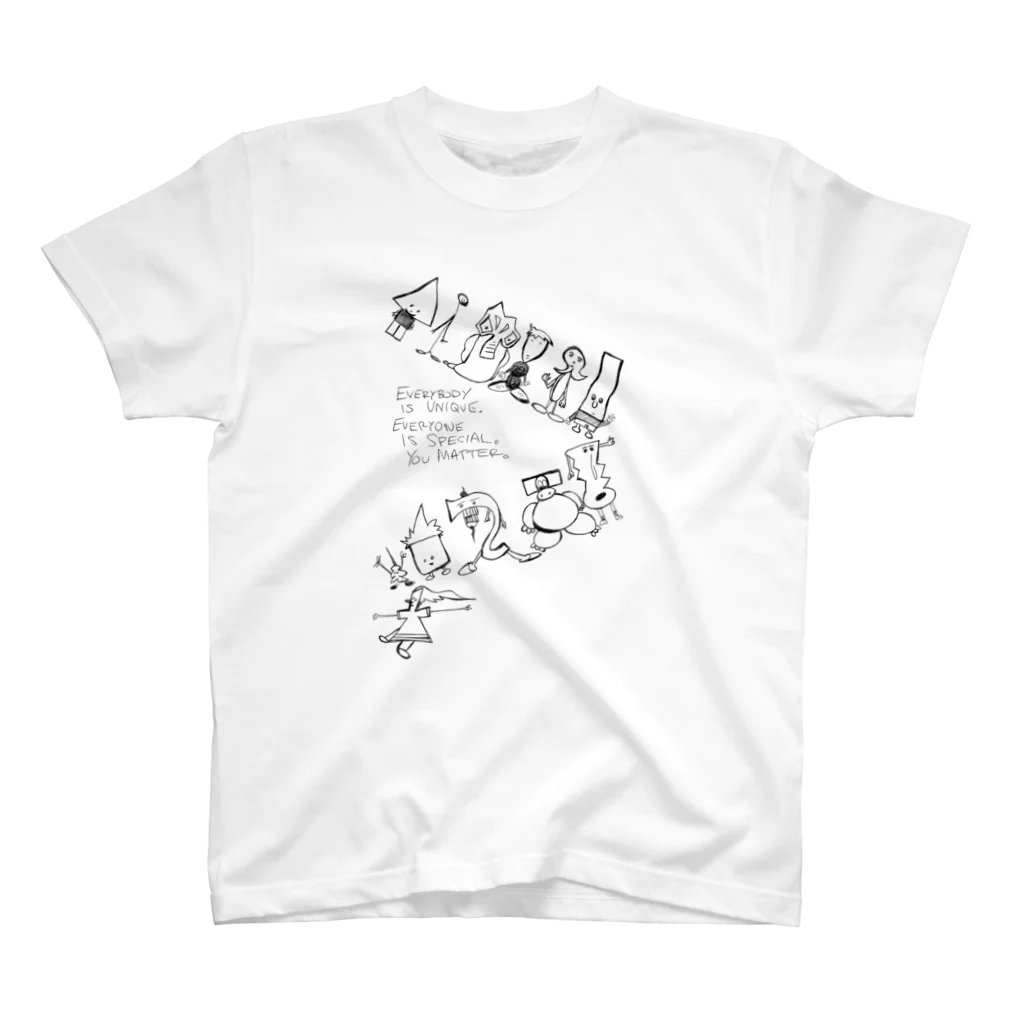 marksteindesignsのEVERYBODY スタンダードTシャツ