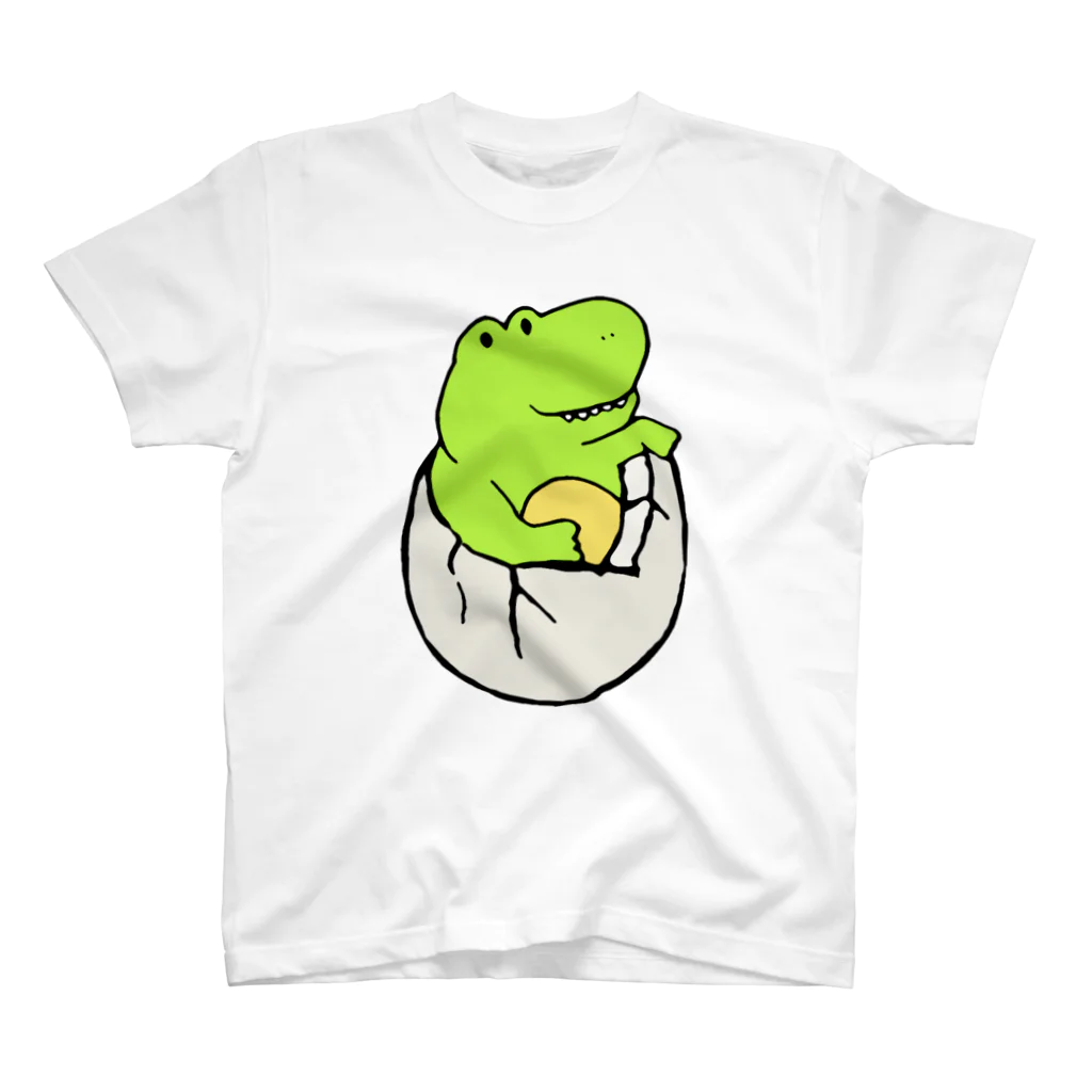 ぺちぺち工房 Pechi Pechi Atelierの恐竜の赤ちゃん Regular Fit T-Shirt