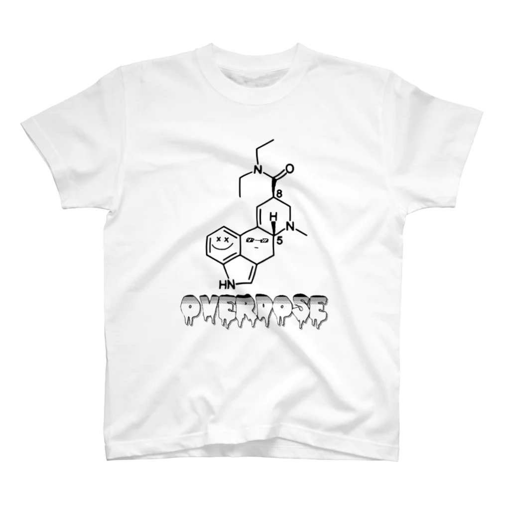 OVERDOSEのlsd スタンダードTシャツ