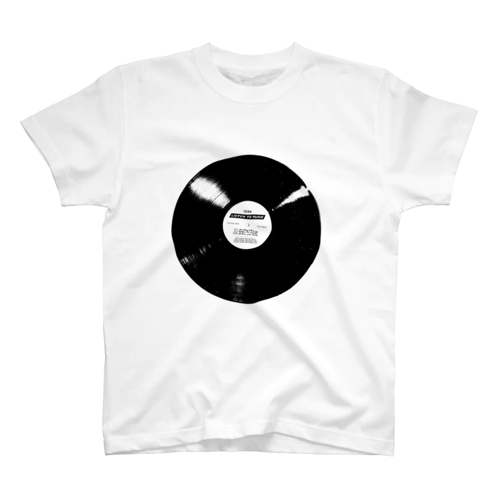 スミネコのlisten to music Regular Fit T-Shirt