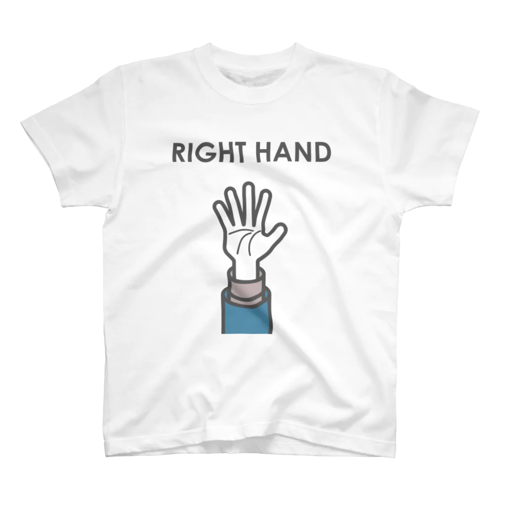 Satoshi_k28_2のRIGHT HAND スタンダードTシャツ