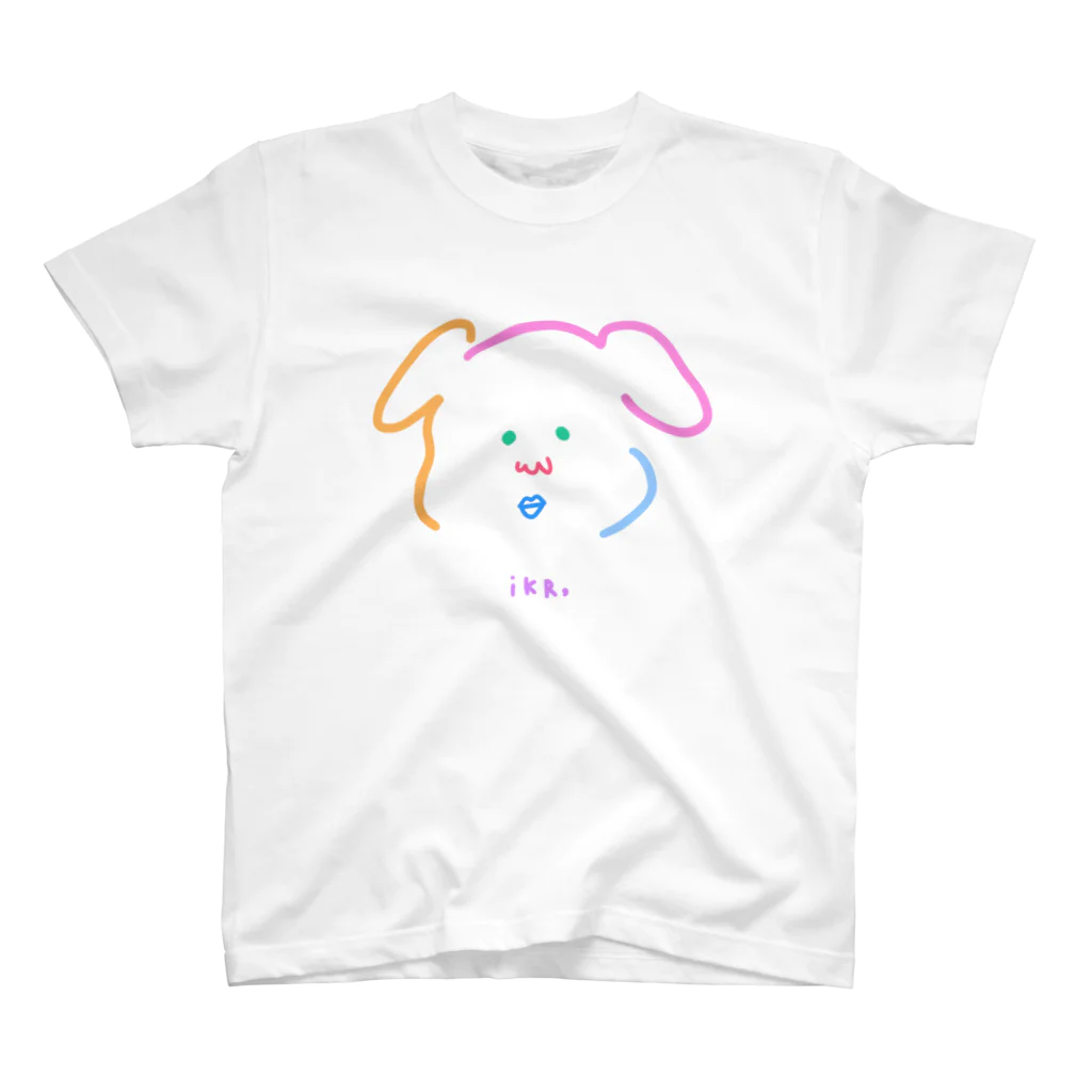 iKR,のカラフルイヌっち スタンダードTシャツ