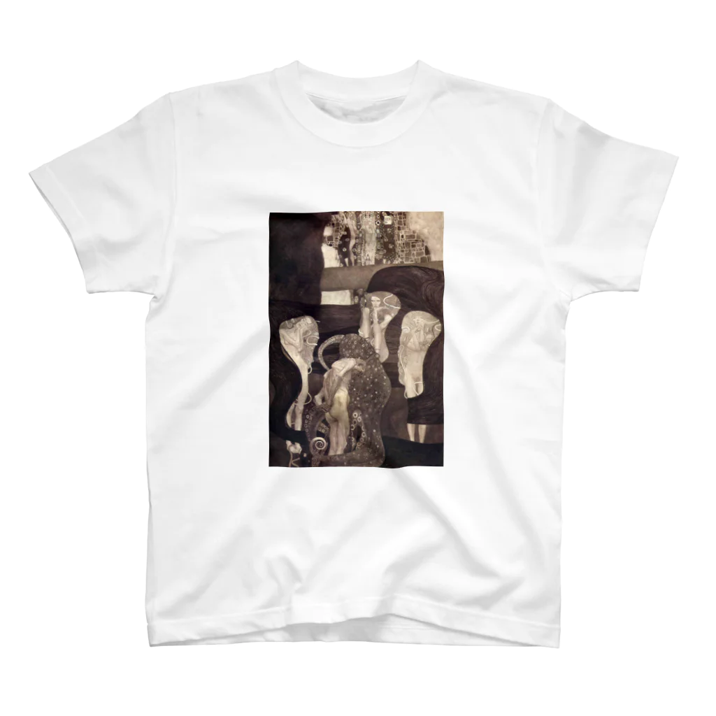 Art Baseのグスタフ・クリムト / 1907 /Jurisprudence (final state) / Gustav Klimt Regular Fit T-Shirt