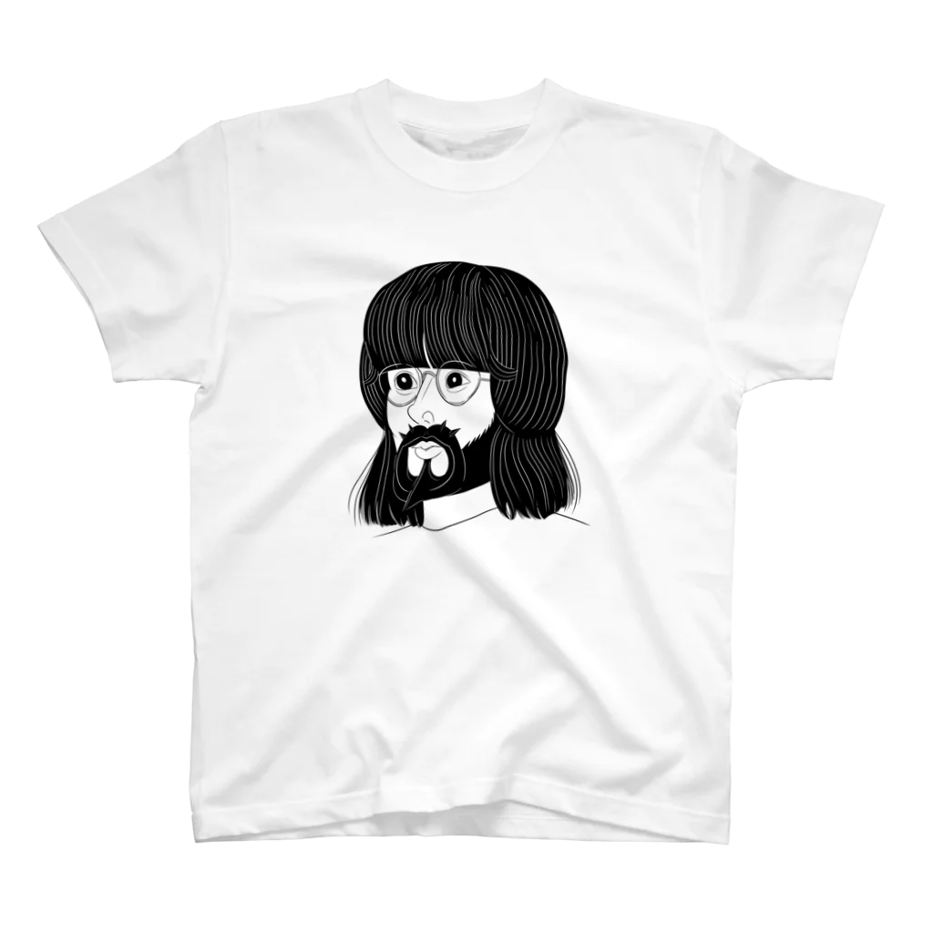 ＃なかむらしんたろうを拡張する展示のUshiki Msanori Regular Fit T-Shirt
