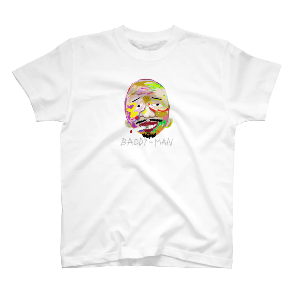 uwotomoの【colorful face】p-medium スタンダードTシャツ