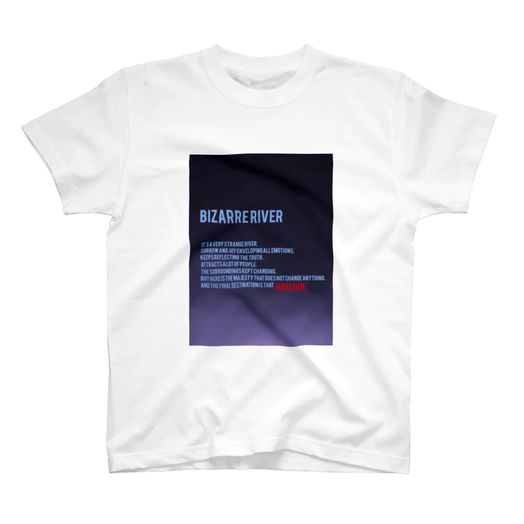 HORIZONのHORIZON BIZARRE RIVER collection  スタンダードTシャツ