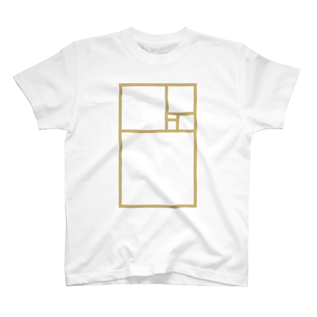 maruのgolden ratio スタンダードTシャツ