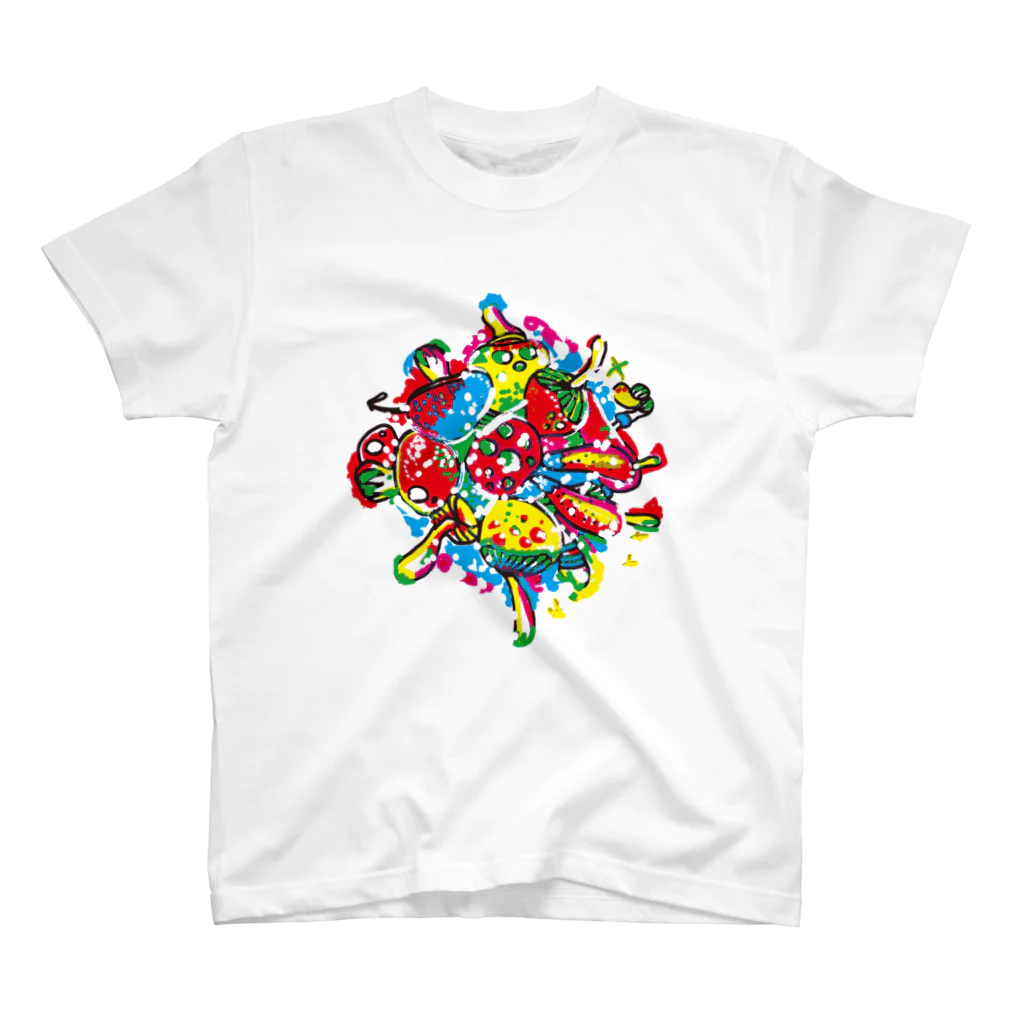 DieodeDesign2022のmagicmushroom スタンダードTシャツ