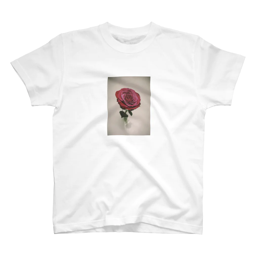 宇宙素敵物集の薔薇 Regular Fit T-Shirt