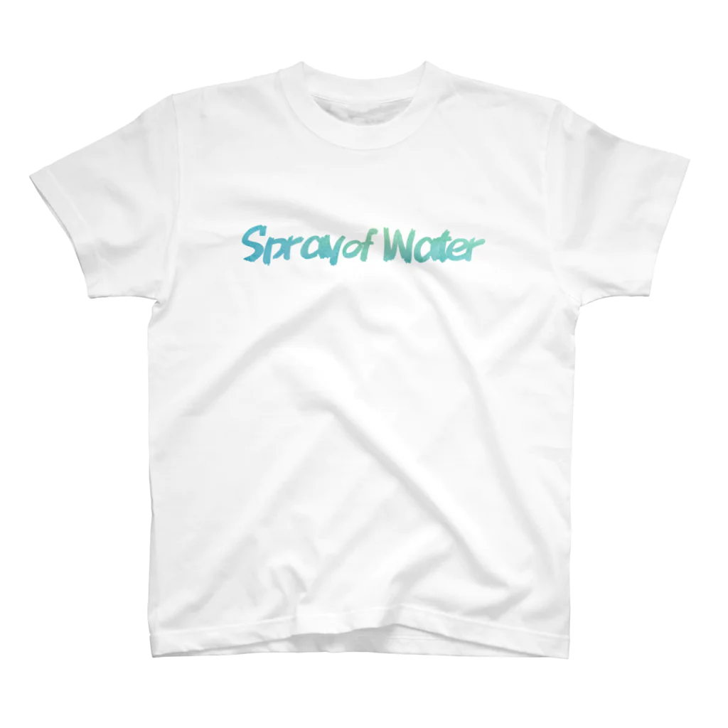 チワワの工房のspray of water Regular Fit T-Shirt