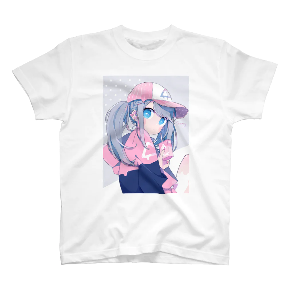 ちょん＊  APPAREL ShopのmilkTシャツ スタンダードTシャツ