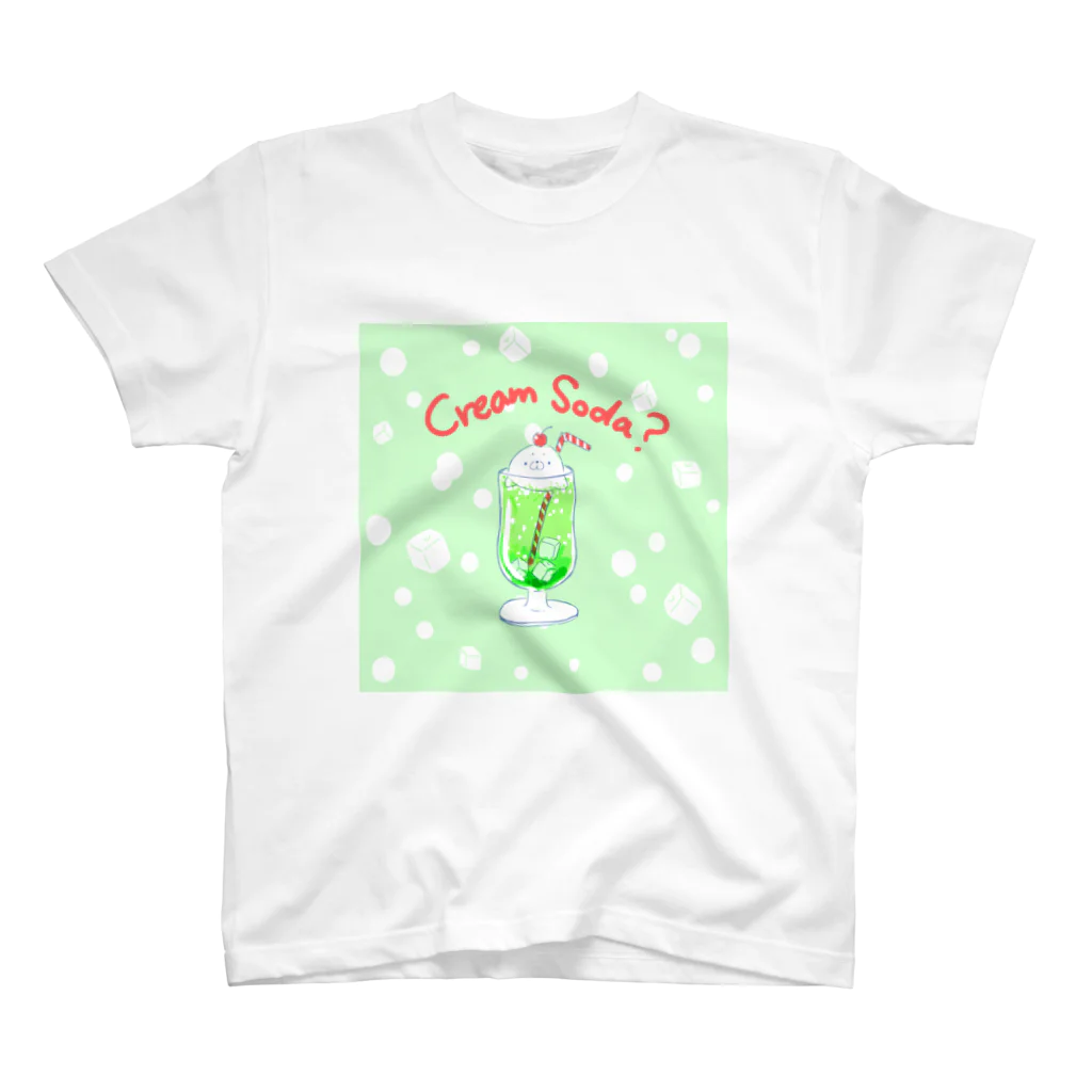 momaluluのCream Soda? Regular Fit T-Shirt