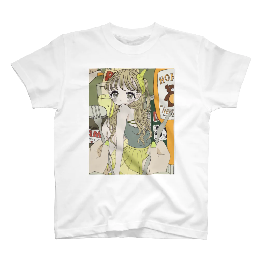 ENERGIE Girlz(Suzuri)のオリーブ  スタンダードTシャツ