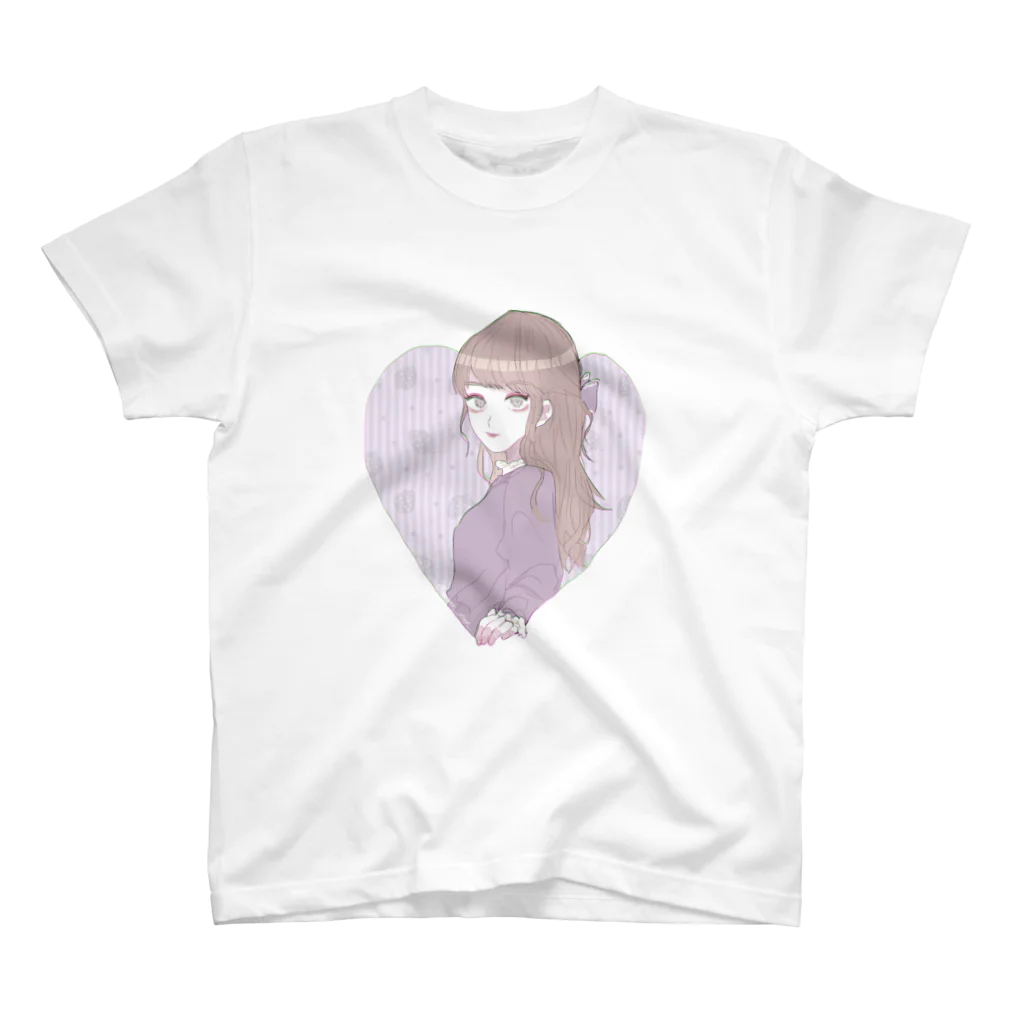 ma10ri29のかわいい女の子 スタンダードTシャツ