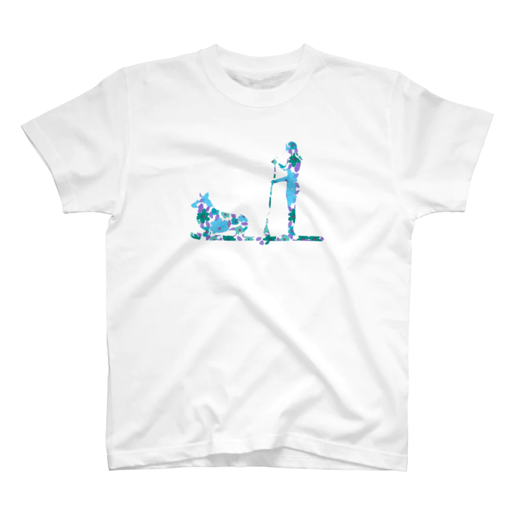 AtelierBoopのSupDog　コーギー スタンダードTシャツ