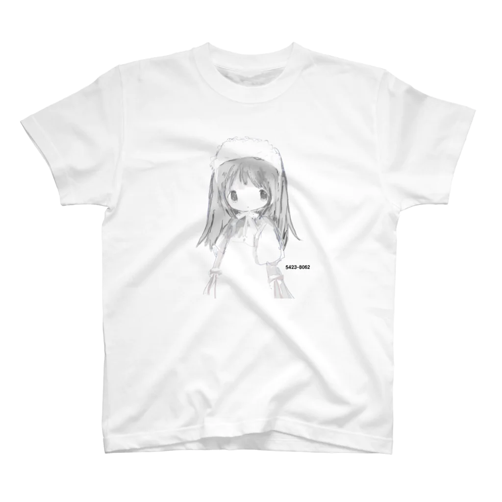 「ごめん々ね 」と言っの可区卯の スタンダードTシャツ