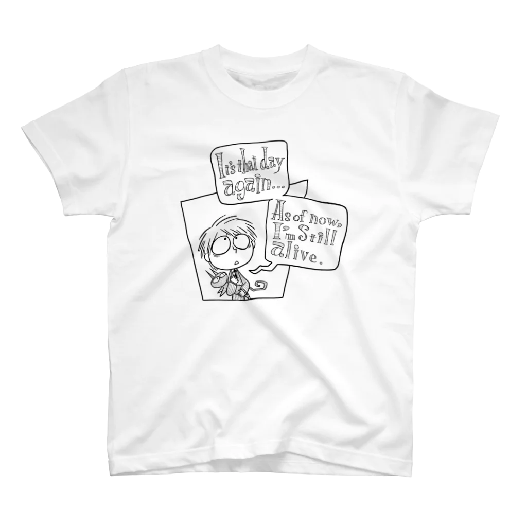 SONICのI'm still alive （白） スタンダードTシャツ