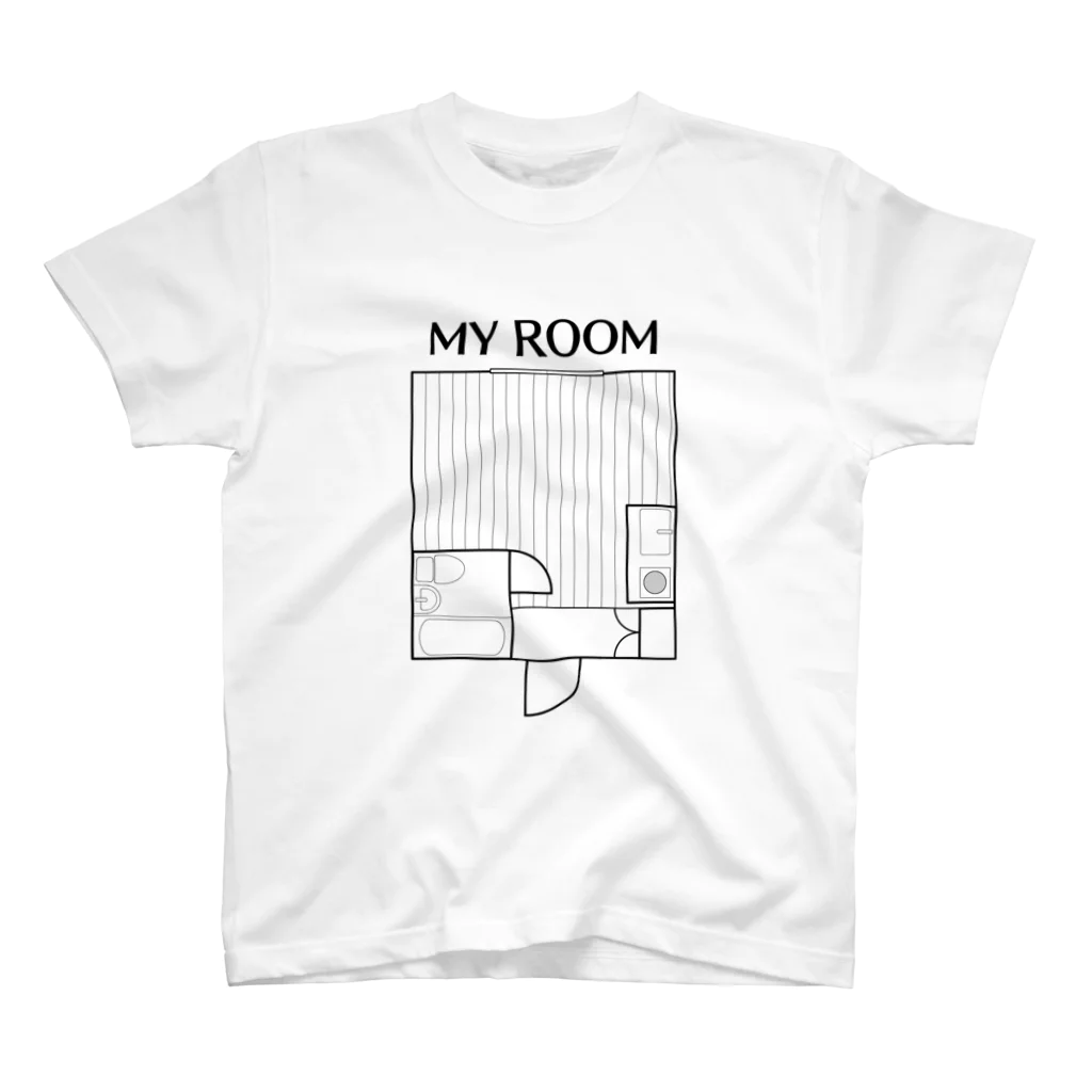 HoneyMelt のMY ROOM（洋室） スタンダードTシャツ