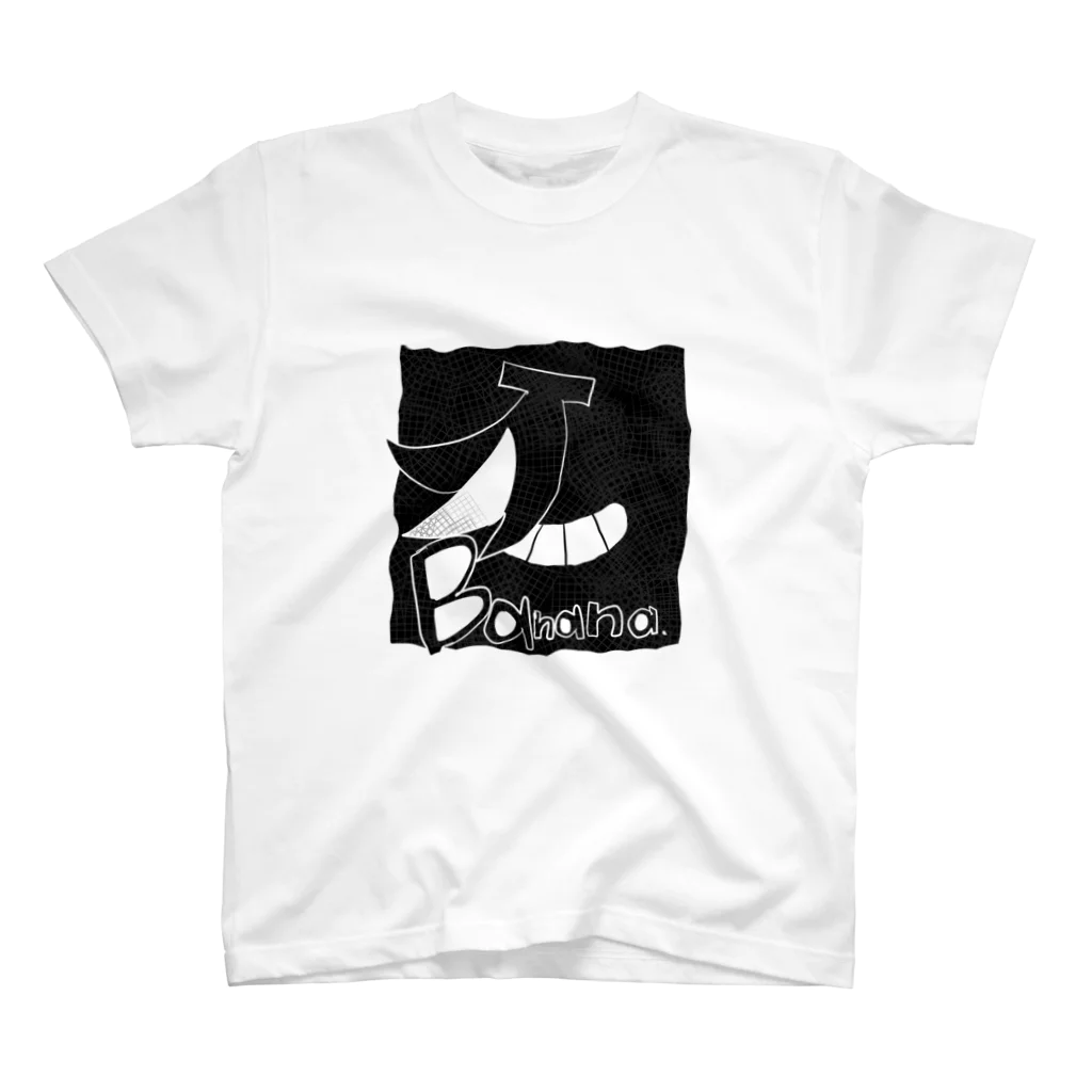 期目てない/Myotomiのblack スタンダードTシャツ