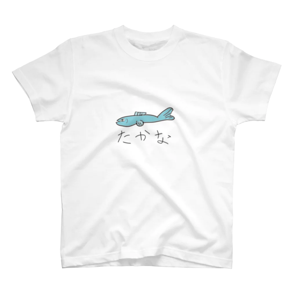 nvivetoのゆる絵　たかな スタンダードTシャツ