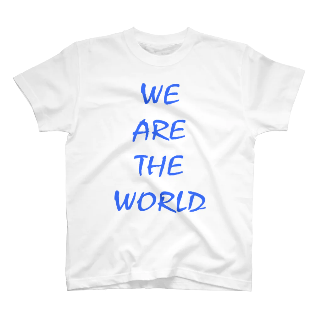 JIN “giving away something good ”のWE ARE THE WORLD(僕らは世界とひとつ) スタンダードTシャツ