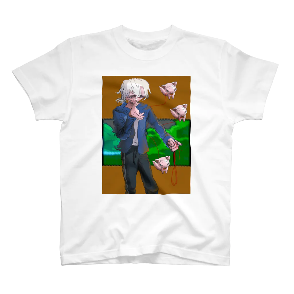 iiitomosukeiiiのB_3x6E1VEAEdo4d スタンダードTシャツ