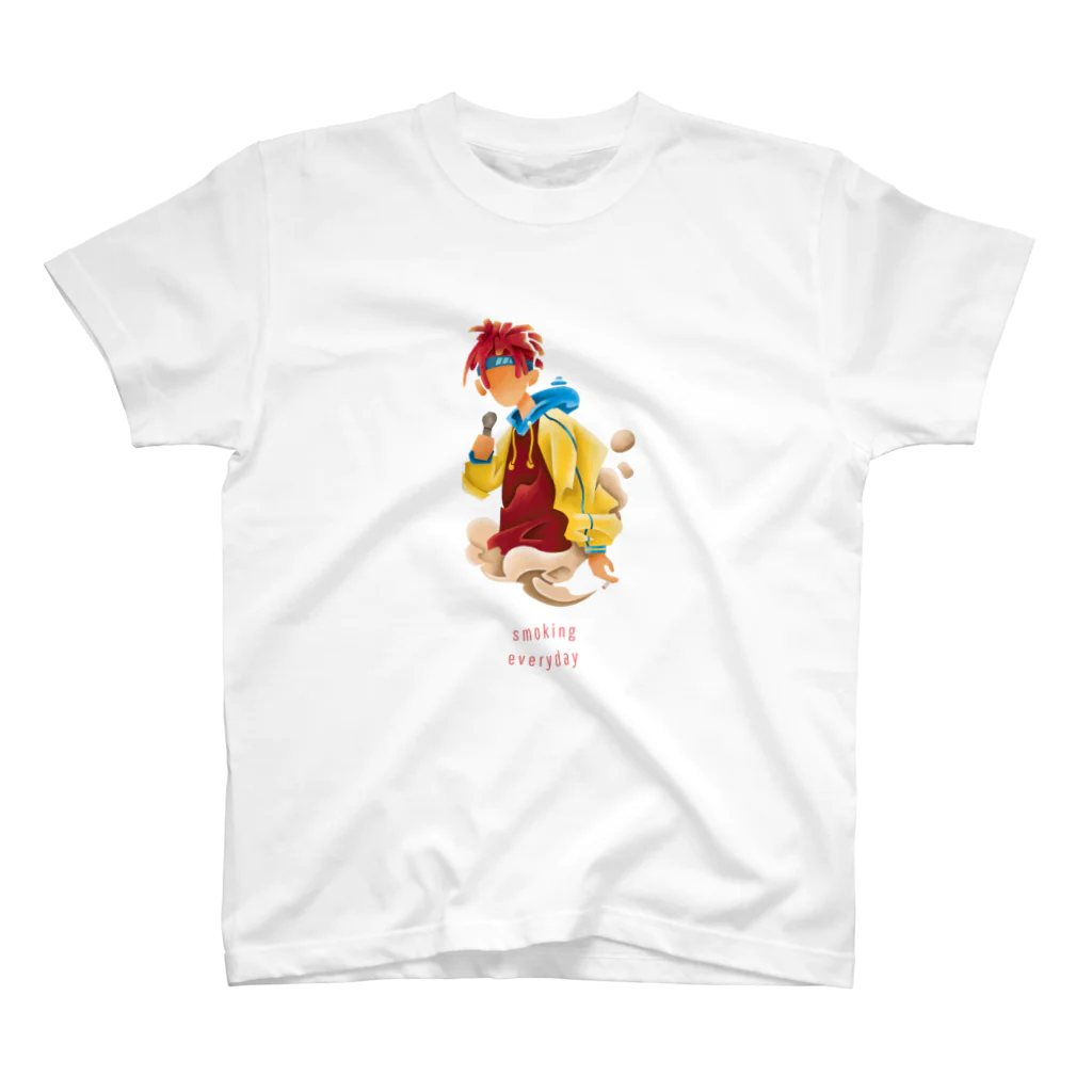 Tom Dish Storeのsmoking everyday スタンダードTシャツ