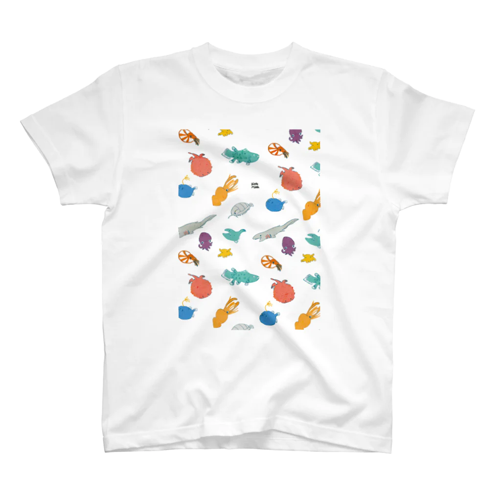 ももろ の深海生物 スタンダードTシャツ