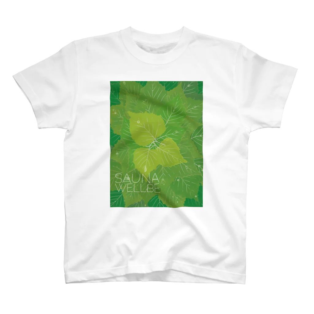 WellbeDesignLabのsauna vihta スタンダードTシャツ