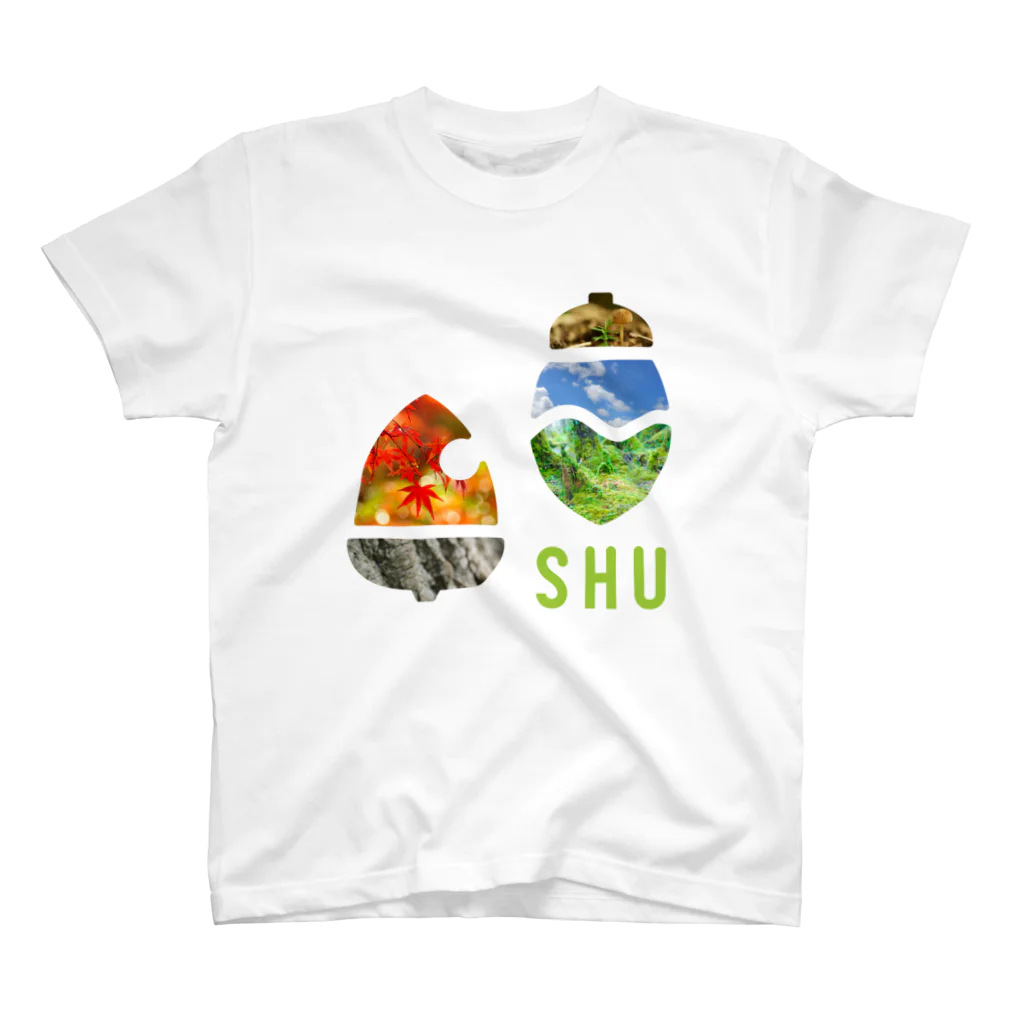 樹木・環境ネットワーク協会(shu)のSHUロゴ・ピクチャー スタンダードTシャツ