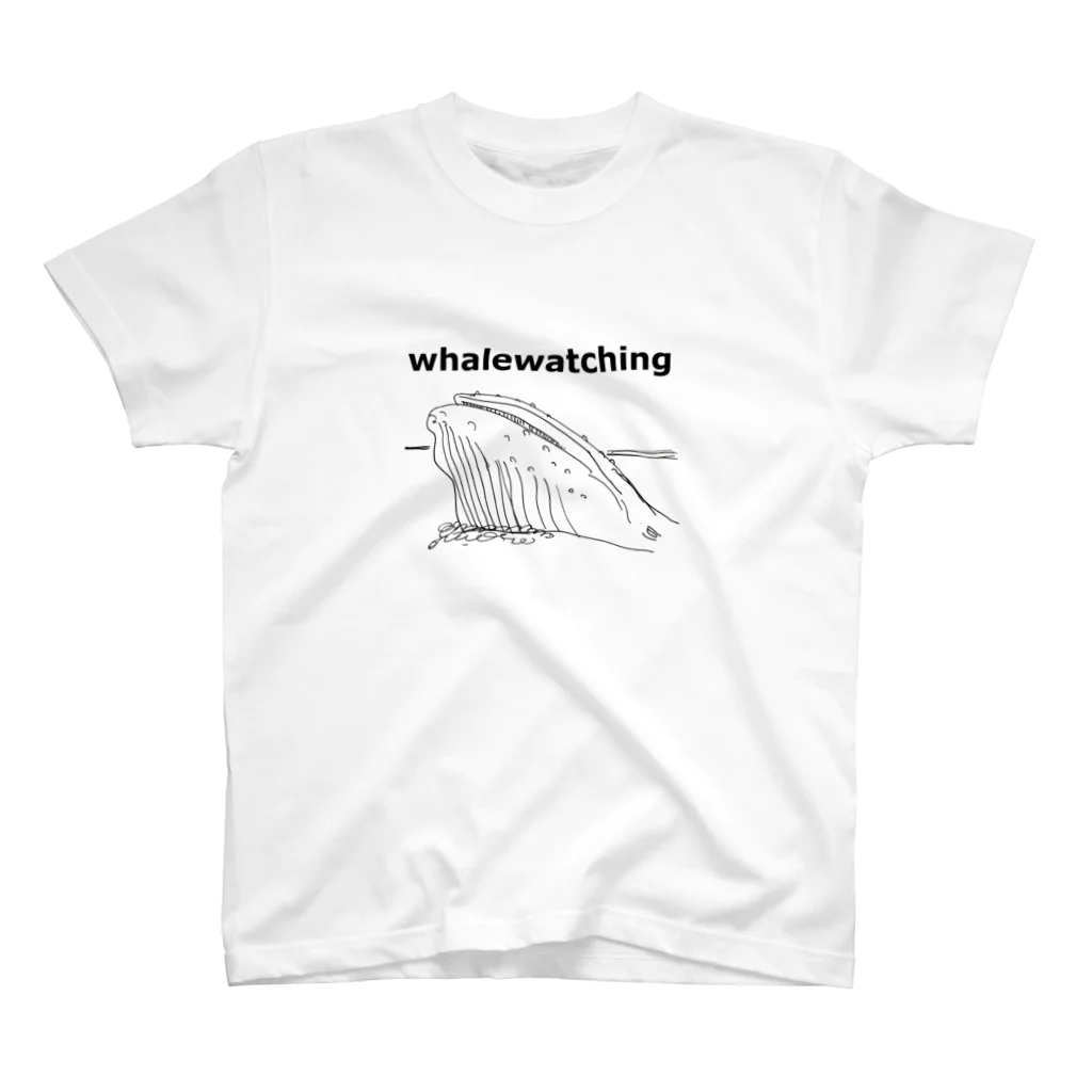 ぽぽこの箱のwhalewatching Regular Fit T-Shirt