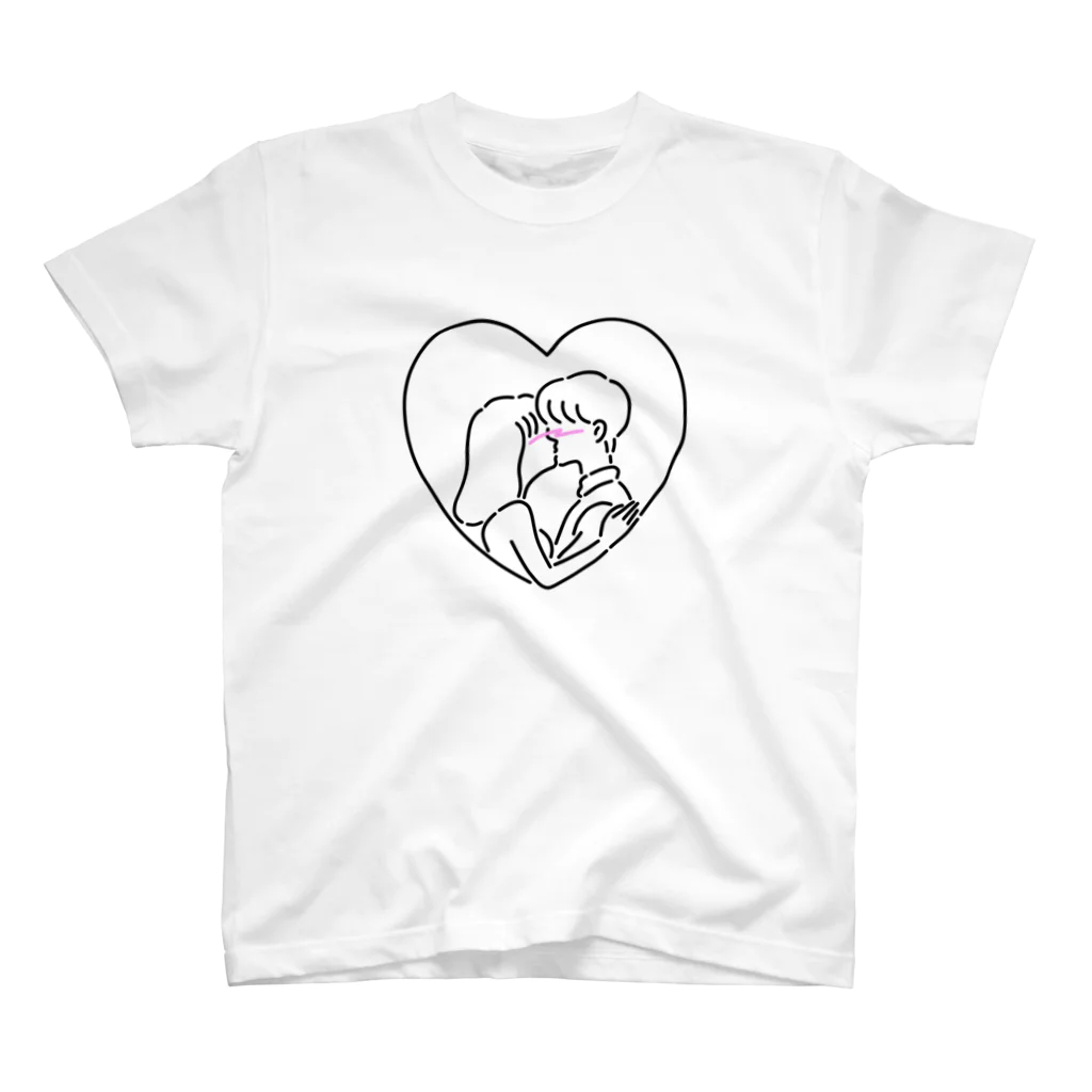 SIRO%(しろぱーせんと)のキスからはじまる物語 スタンダードTシャツ