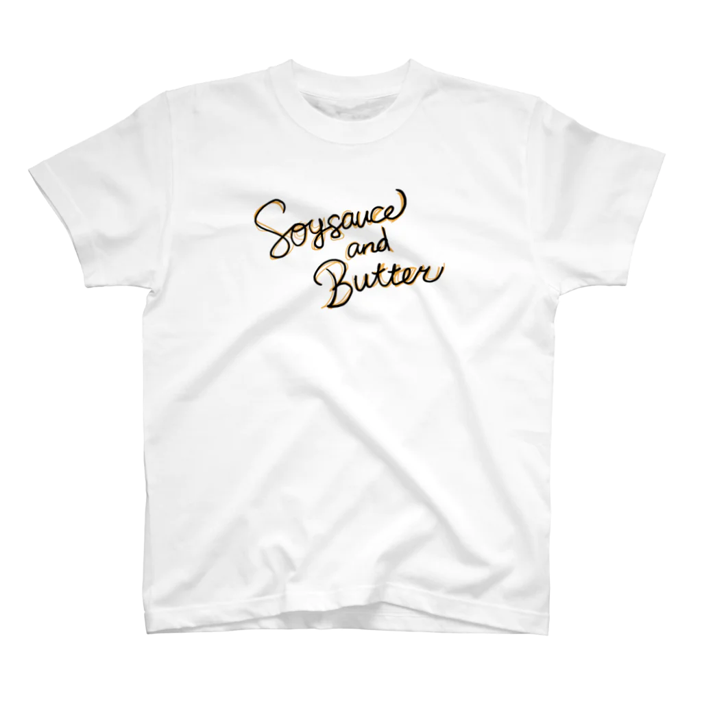 ゆみゆみのSoy sauce and Butter a.k.a バター醤油 スタンダードTシャツ