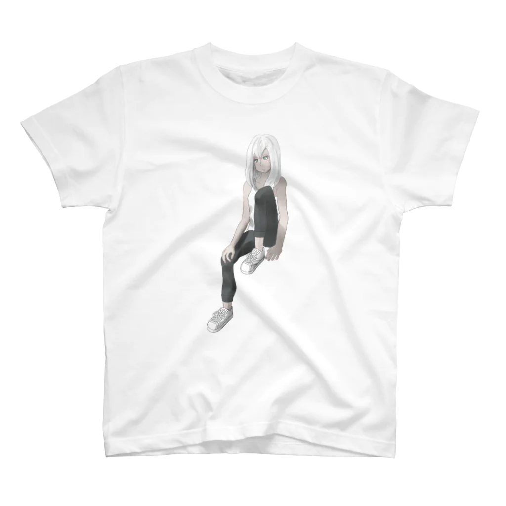 ∅({})の向カウ見ズ Regular Fit T-Shirt