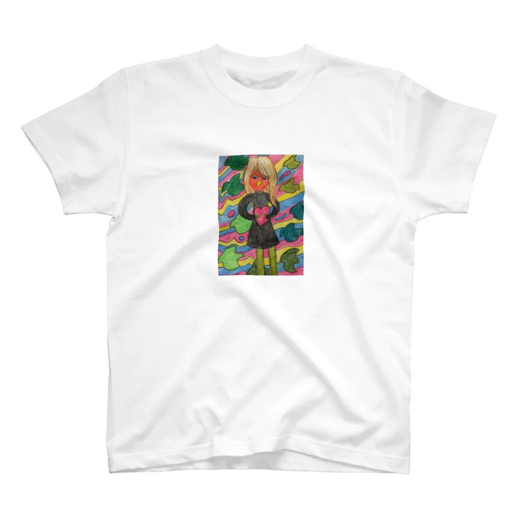 ぴこたびアートのはあとのある風景 スタンダードTシャツ