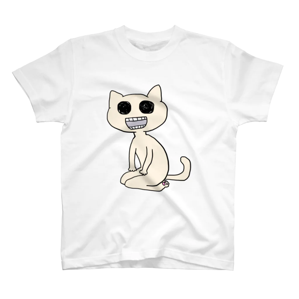 貧弱な方のへどろの虚無猫 スタンダードTシャツ