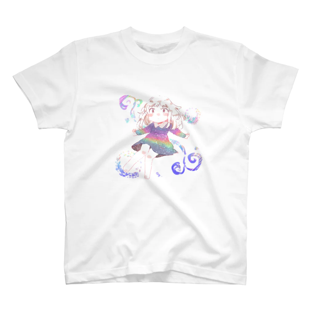 genie1ymの宇宙ちゃん スタンダードTシャツ