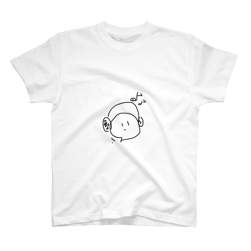 ゆうまみむめものmusicが好きなおばけ👻 スタンダードTシャツ